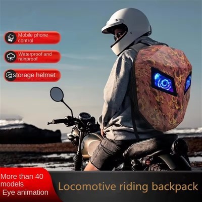 Led Knight Backpack Rau Muag